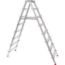 ALÜMİNYUM MERDİVEN ÇİFT TARAFLI 8Lİ