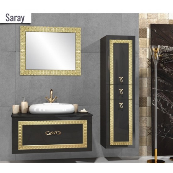 SARAY /  SAMİR BANYO DOLABI GOLD SERİSİ