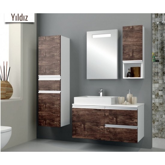 YILDIZ /  SAMİR BANYO DOLABI GOLD SERİSİ